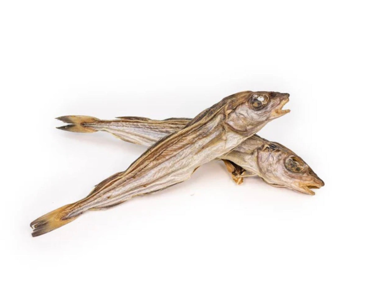 Merlan sauvage entier séchée pour chien La Gamelle d'Alpha