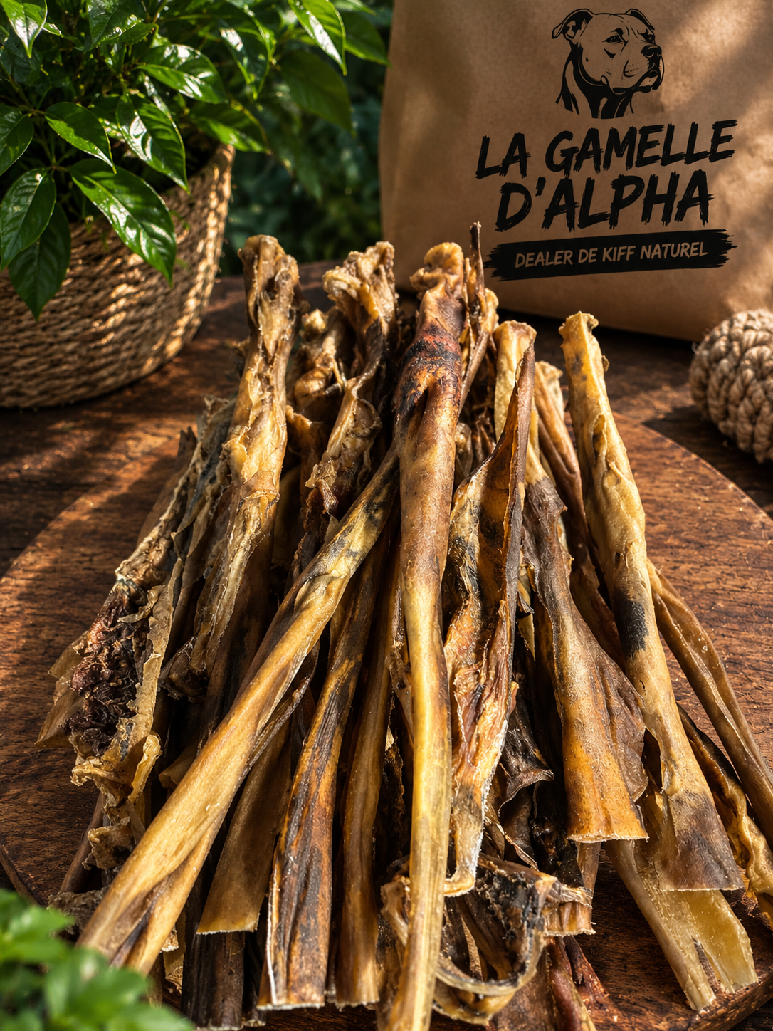 Peau de bœuf 60cm La Gamelle d'Alpha